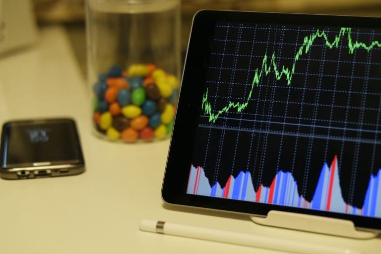graphs on a tablet