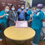 hospital staff and cookies
