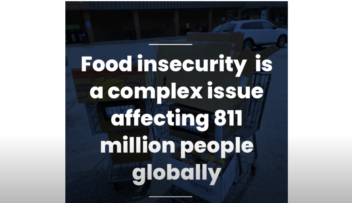 Food insecurity is a complex issue affecting 811 million people globally